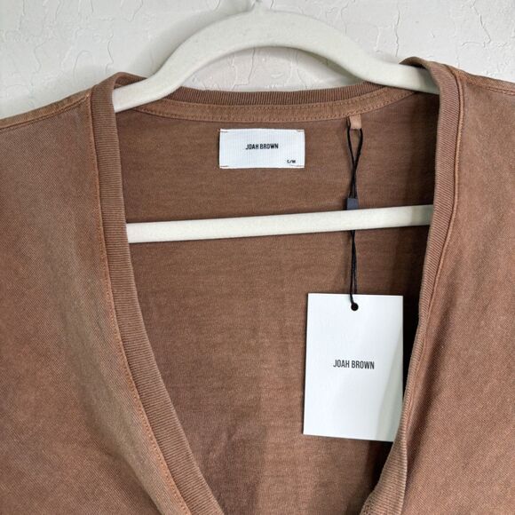 Joah Brown Twist Tee Cotton - Picture 5 of 6